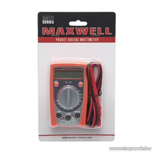 Maxwell MP 25103 / TRACON A880L Digitális compact multiméter (25103)
