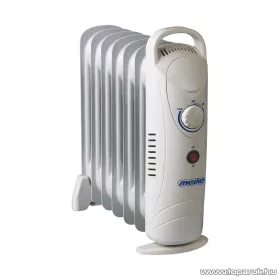   Mesko AD7804 hősugárzó 7 tagú olajradiátor, 220-240 V, 700 W