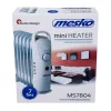 Mesko AD7804 hősugárzó 7 tagú olajradiátor, 220-240 V, 700 W