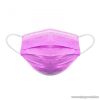  3 rétegű egészségügyi szájmaszk, rózsaszín, 10 db / csomag 