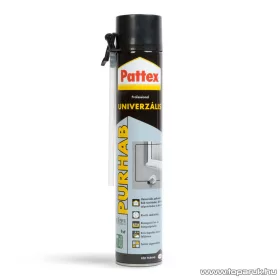   Pattex H2789100 Univerzális egykomponensű kézi purhab ragasztási munkához, 750 ml