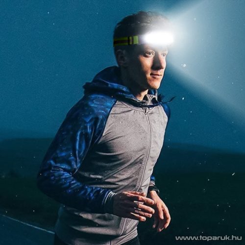 Phenom 18583 Akkus fejlámpa gesztusvezérléssel, piros / fehér COB LED-del, 800 mAh akkumulátorral, IP54 