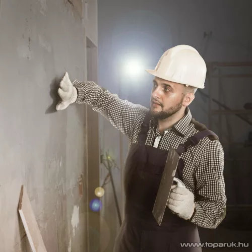 Phenom Multifunkciós LED-es reflektor lámpa Li-ion akkumulátorral, sárga / fekete (18646)