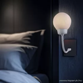   Phenom 20257 USB-s LED-es éjjeli hangulatfény lámpa, holdlámpa, melegfehér világítással
