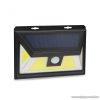 Phenom 55286 3 COB LED-es mozgásérzékelős napelemes szolár reflektor - fali kivitel