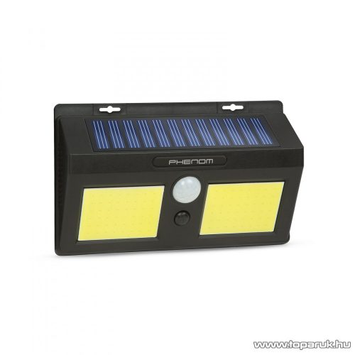 Phenom 55287 COB LED-es mozgásérzékelős napelemes szolár reflektor - fali kivitel