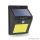 Phenom 55288B COB LED-es mozgásérzékelős napelemes szolár reflektor - fali kivitel