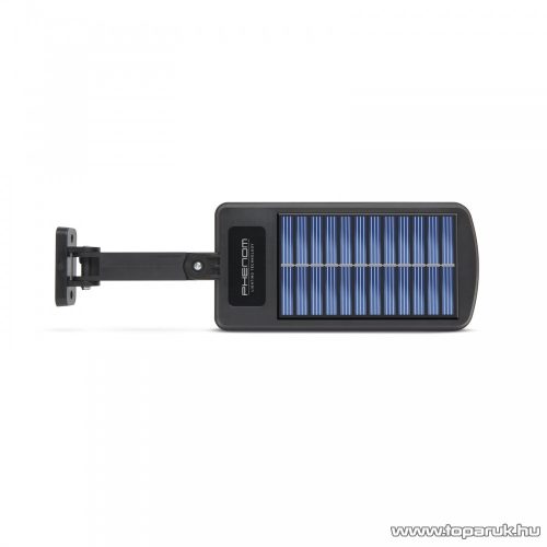 Phenom 55290B Mozgásérzékelős napelemes szolár reflektor 6 LED -del, fali kivitel