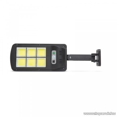 Phenom 55290B Mozgásérzékelős napelemes szolár reflektor 6 LED -del, fali kivitel