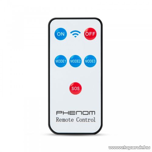 Phenom 55290B Mozgásérzékelős napelemes szolár reflektor 6 LED -del, fali kivitel