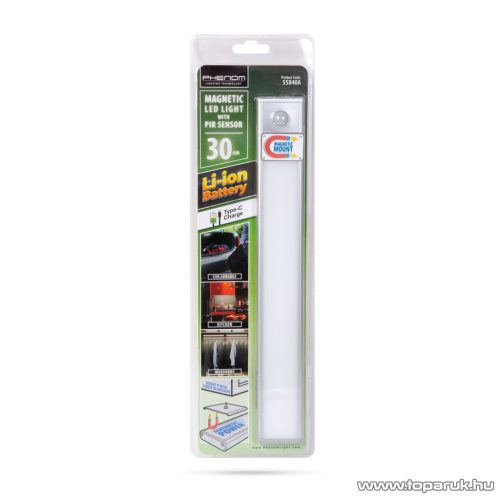 Phenom Mozgásérzékelős SMD LED-es bútorvilágítás, akkumulátoros, 30 cm (55840A)