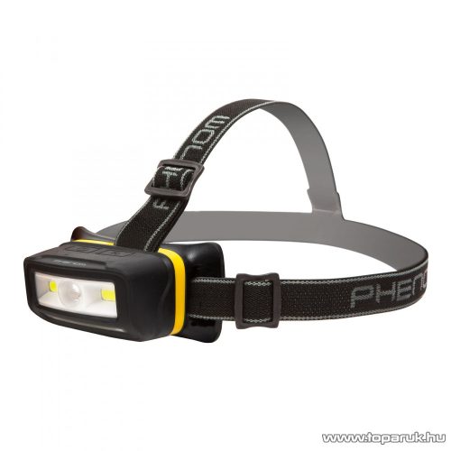 Phenom Fejlámpa beépített Li-ion akkumulátor, COB LED + SMD LED (18609)