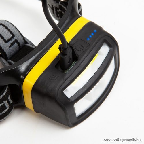 Phenom Fejlámpa beépített Li-ion akkumulátor, COB LED + SMD LED (18609)