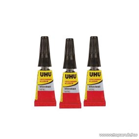 UHU Pillanatragasztó 3 x 1 g (U45420)