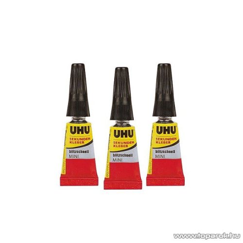 UHU Pillanatragasztó 3 x 1 g (U45420)