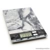 Vog & Arths 57268B Konyhai mérleg, 5 kg méréshatárig, fehér márvány design