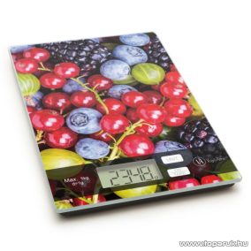   Vog & Arths 57268E Konyhai mérleg, 5 kg méréshatárig, erdei gyümölcs design