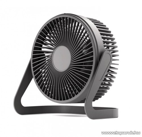 USB mini ventilátor, 18 cm, fekete (W1105)
