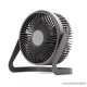 USB mini ventilátor, 18 cm, fekete (W1105)