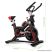 Spinning bike GH 709 Premium szobabicikli acél vázzal, kulacstartóval, max 120 kg terhelhetőséggel, piros-fekete