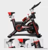 Spinning bike GH 709 Premium szobabicikli acél vázzal, kulacstartóval, max 120 kg terhelhetőséggel, piros-fekete