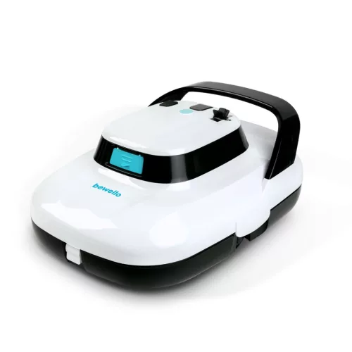 Bewello 56441 akkumulátoros medencetisztító robot fehér színben működés közben