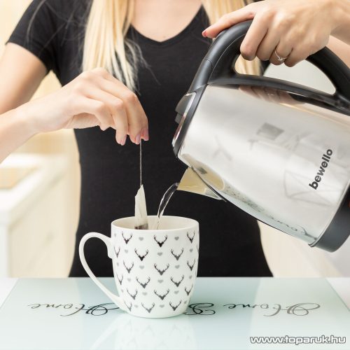 bewello BW1009 INOX Rozsdamentes acél vízforraló, 2 literes, 2000 W 