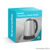 bewello BW1009 INOX Rozsdamentes acél vízforraló, 2 literes, 2000 W 
