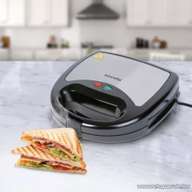   Bewello BW1024 Multifunkciós  3 az 1-ben szendvicssütő, gofrisütő, grillsütő, 800 W