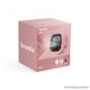 bewello BW2009PK Hordozható USB-s mini léghűtő és párásító ventilátor, beépített színes LED hangulatvilágítással, rózsaszín