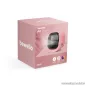   bewello BW2009PK Hordozható USB-s mini léghűtő és párásító ventilátor, beépített színes LED hangulatvilágítással, rózsaszín