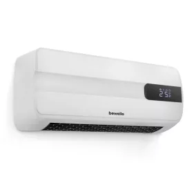   bewello BW2026 LCD PTC Fali ventilátoros fűtőtest LCD kijelzővel, távirányítóval, 2000 W