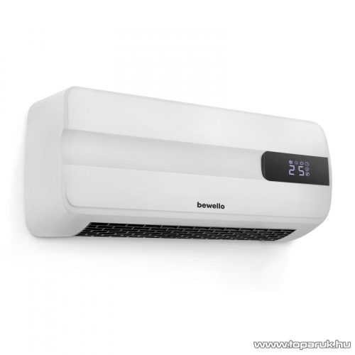 bewello BW2026 LCD PTC Fali ventilátoros fűtőtest LCD kijelzővel, távirányítóval, 2000 W