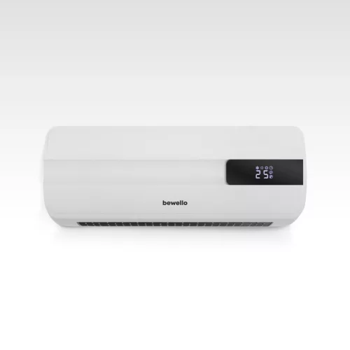 bewello BW2026 LCD PTC Fali ventilátoros fűtőtest LCD kijelzővel, távirányítóval, 2000 W