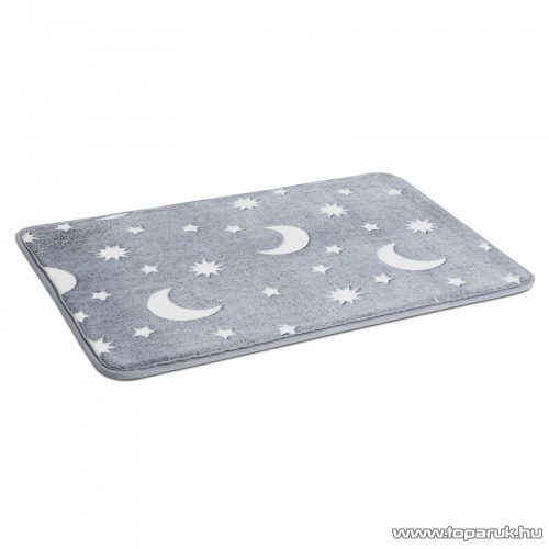 bewello BW2061A Világító foszforeszkáló szőnyeg, szürke, 60 x 40 cm