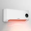 bewello BW2100 LED kijelzős fali hősugárzó fűtőtest távirányítóval, időzítő és ablaknyitás érzékelő funkcióval, fehér, 1000 / 2000 W