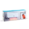 Bewello BW2103B Smart digitális fali okos hősugárzó / fűtőventilátor / fűtőtest LED kijelzővel, távirányítóval, opál, 2000W