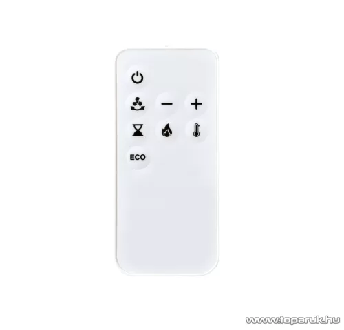 Bewello BW2103B Smart digitális fali okos hősugárzó / fűtőventilátor / fűtőtest LED kijelzővel, távirányítóval, opál, 2000W