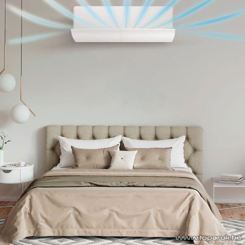 bewello BW4007 Univerzális légterelő műanyag (klímához), 57-105 cm szélességig, fehér