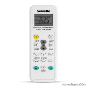   bewello BW4008 Univerzális 1000 az 1-ben légkondicionáló klíma távirányító, fehér