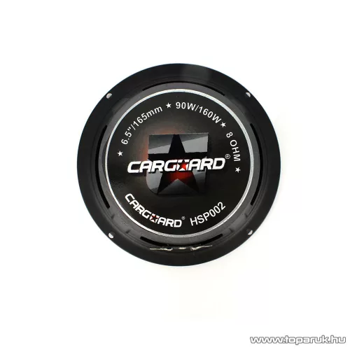 Carguard HSP 002 beépíthető hangszóró, 6,5" / 160 mm, 90/160W, 8 ohm (30753)