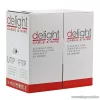 delight 20046 FTP PATCH kábel Cat.5e vezeték, sodrott belső erek árnyékolt, 305 m/doboz
