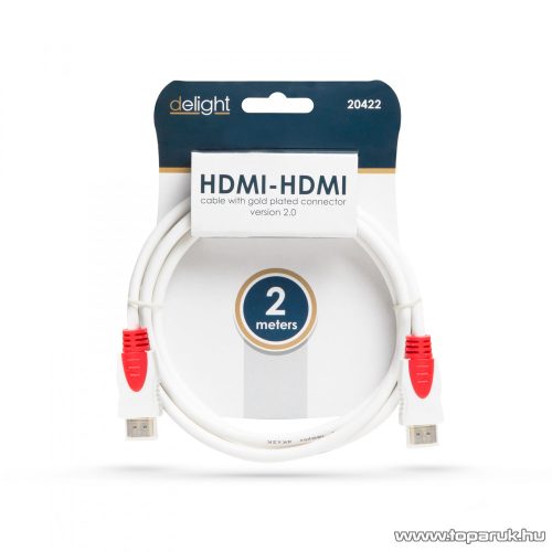 delight 3D Digitális multimédia HDMI kábel, 2 m (20422)