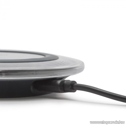 delight 55067BK Vezeték nélküli töltőállomás, fekete