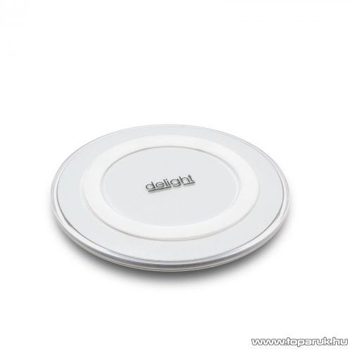 delight 55067WH Vezeték nélküli töltőállomás, fehér