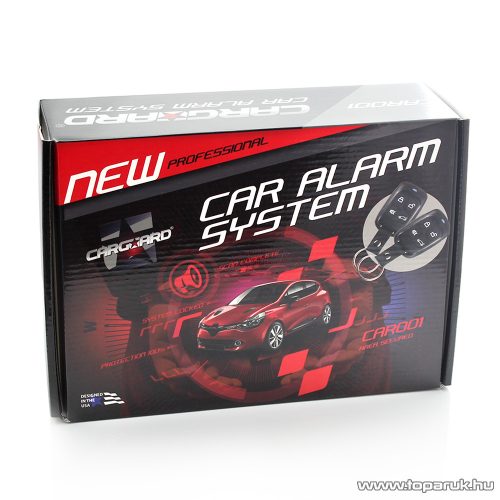 Carguard Távirányítós autós riasztórendszer központizár vezérlő szettel (55076M)