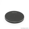 delight 55160BK Vezeték nélküli töltőállomás, szupervékony, fekete, 1,5 A