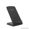 delight 55161BK Vezeték nélküli töltőállomás, asztali okostelefon tartó, fekete, 1,2 A