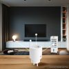 delight 55359B Smart okos konnektor fogyasztásmérővel (Amazon Alexa, Google Home, Siri, IFTTT kompatibilitás)