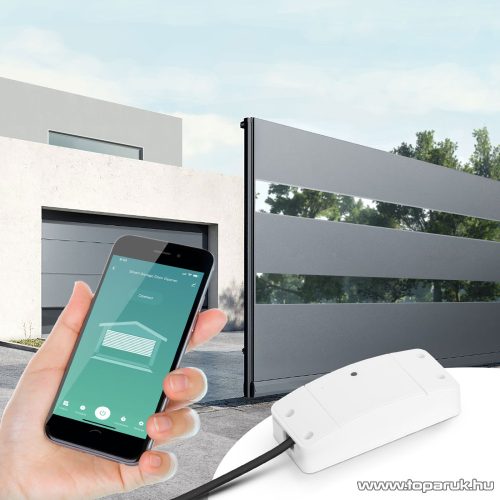 delight 55379 Smart Wi-Fi-s garázsnyitó szett nyitásérzékelővel, 230V
